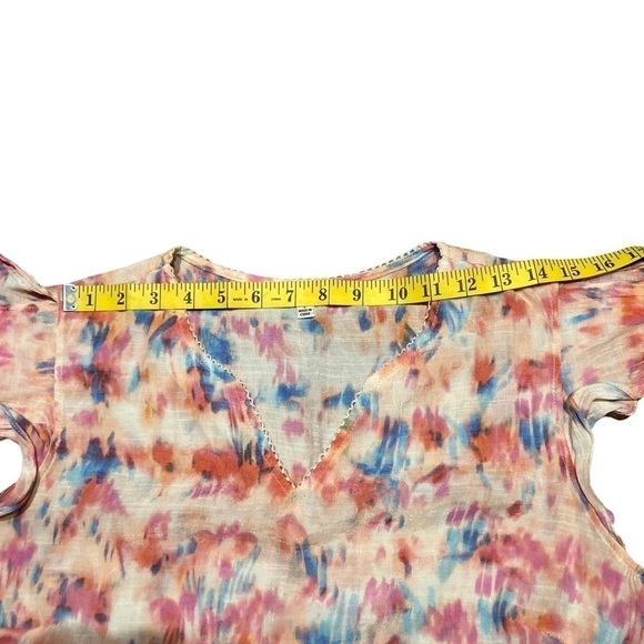 Nanette Lapore - Women’s Cap Sleeve Pastel Colour Light Weight Top - Picture 9 of 11